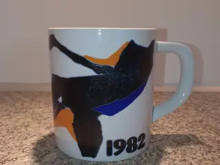 royal copenhagen årskrus 1982, stor