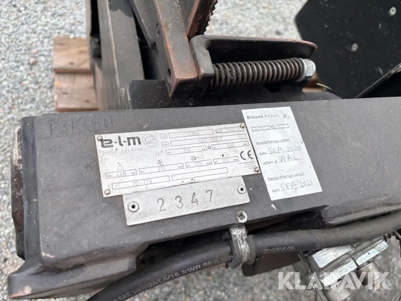 Billede 8 - Kartonklemme E.L.M HBC 15H 1 Styk