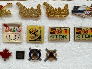 Pins m/reklame