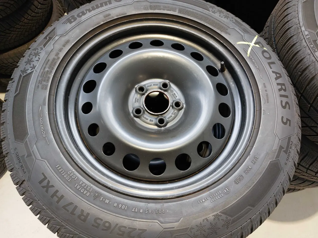Billede 2 - Ford kuga stål vinterhjul 225/65 R17 
