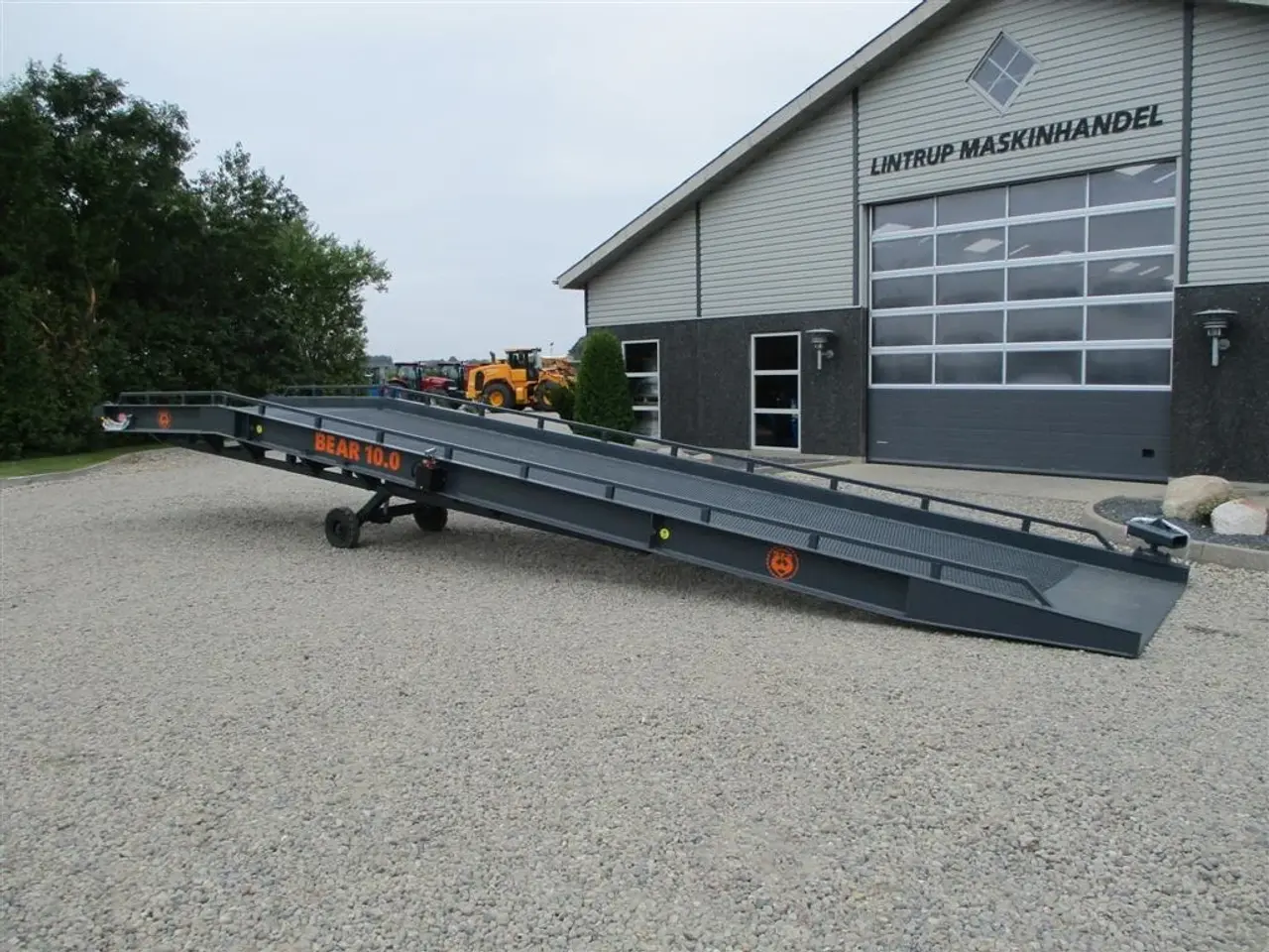 Billede 4 - BEAR 10.0 Læsserampe stærk model til 10.000KG
