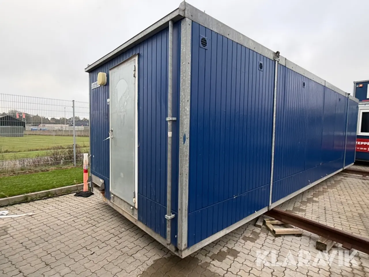 Billede 1 - Mandskabsskur M10, isoleret, 10 personer
