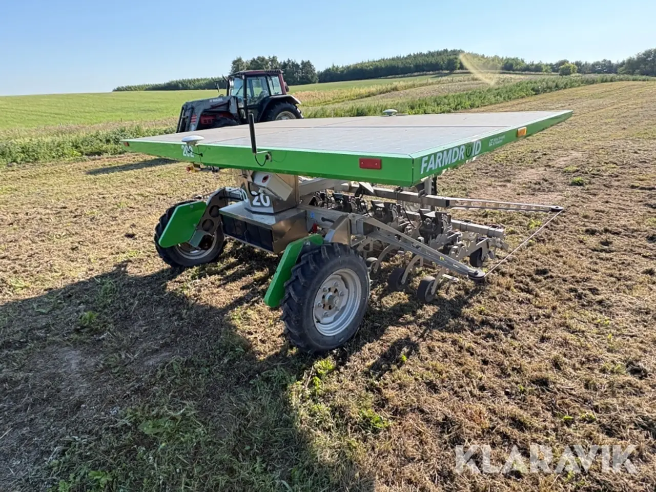 Billede 3 - Robot såmaskine samt raderenser Farmdruid FD20