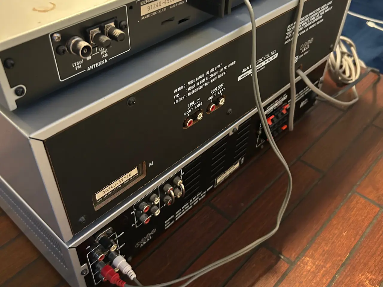 Billede 7 - Akai Vintage Stereoanlæg – AM-A1 / HX-A1 / AT-A1 –