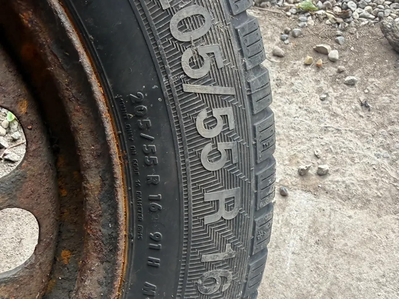 Billede 3 - 205/55R16 vinterhjul