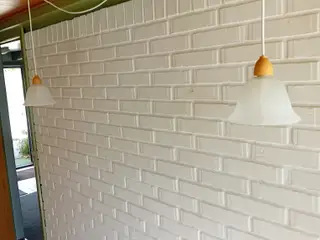 2 små loftslamper