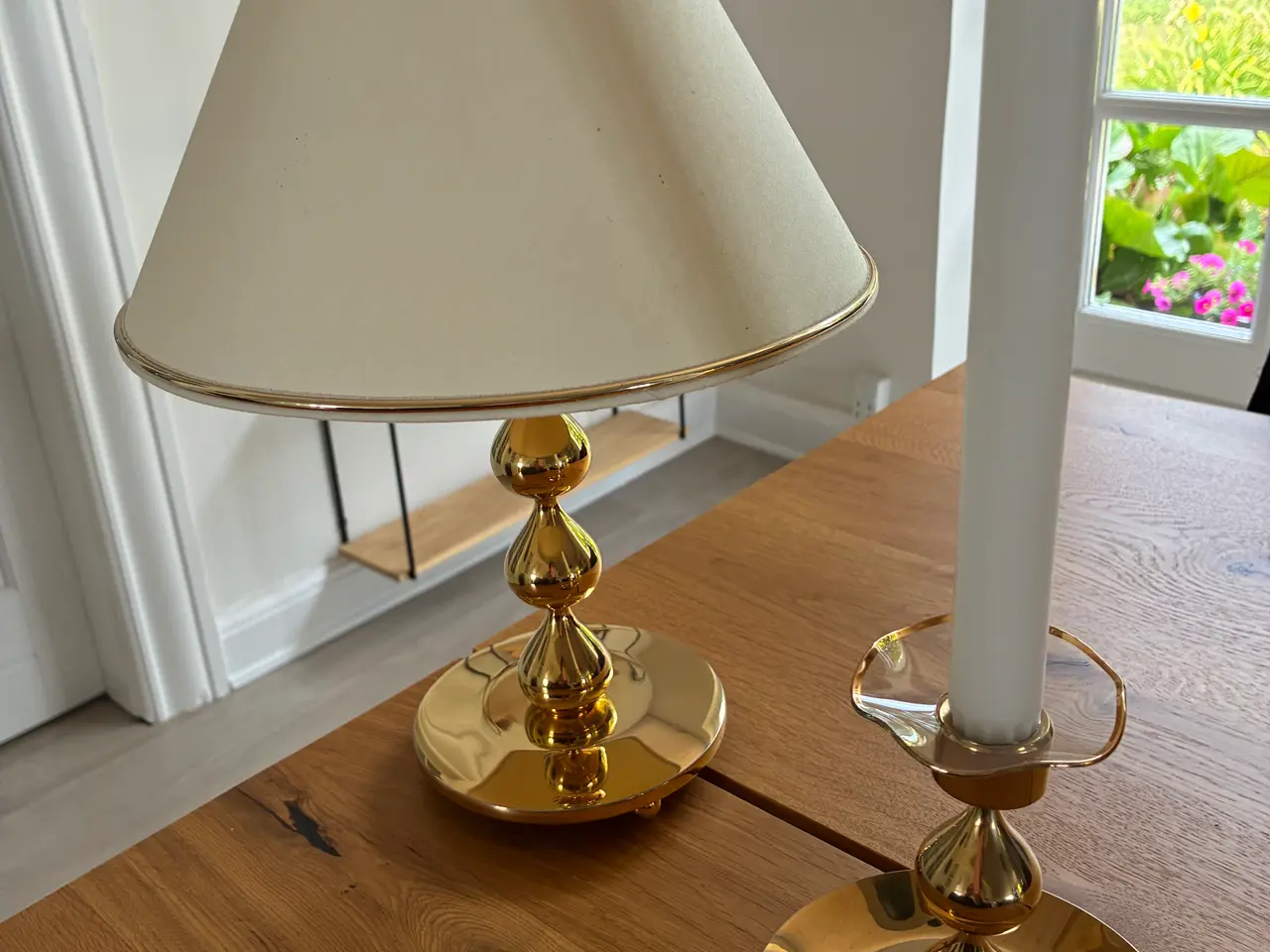 Billede 2 - By Asmussen 24kt bordlampe
