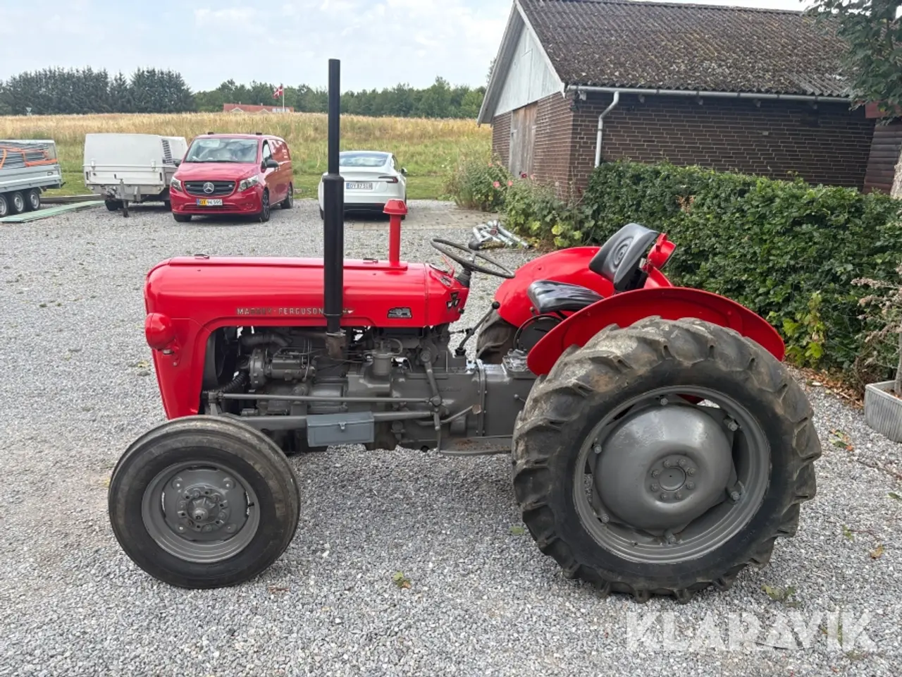 Billede 2 - Veterantraktor Massey Ferguson 35 X