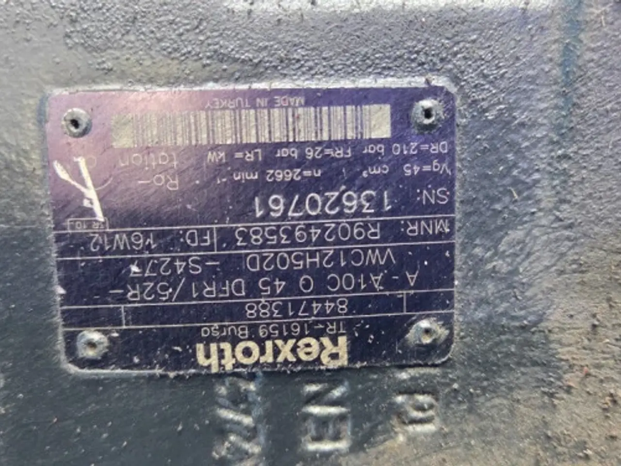 Billede 12 - Case Puma 185 Hydraulisk Pumpe 84471388