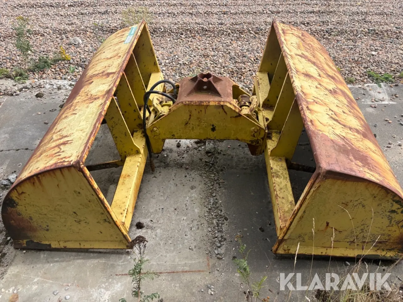 Billede 4 - Jordgrab til kran med klomontering