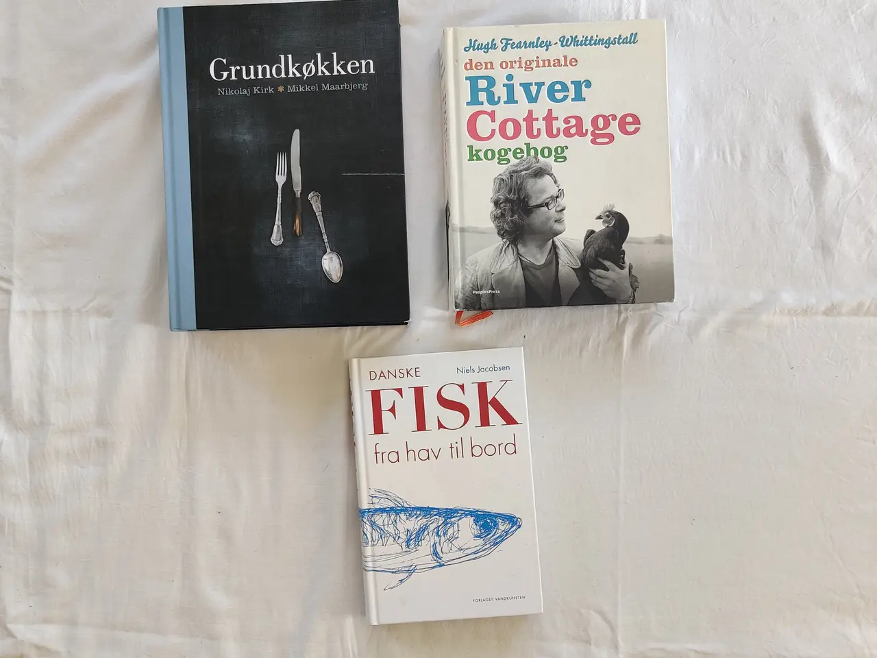 Billede 2 - Nikolaj Kirks Grundkøkken, River Cottage & fisk