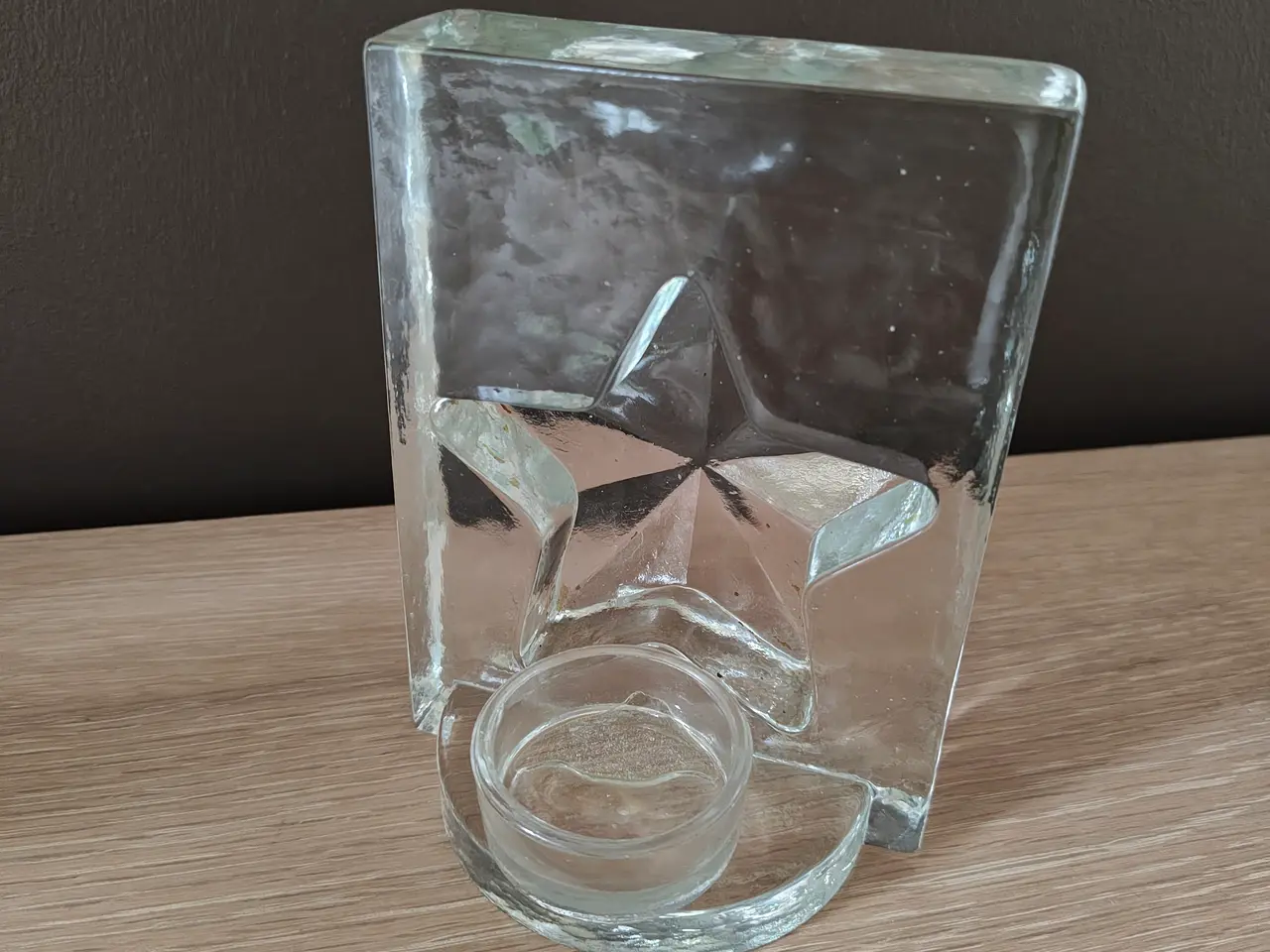 Billede 2 - Flot glas fyrfadsstage