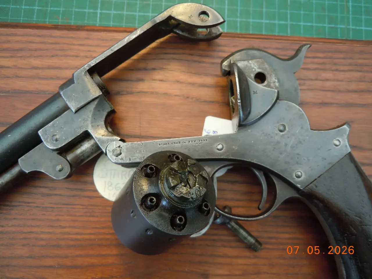 Billede 6 - Starr 1863 U.S. Borgerkrigsrevolver i kasse.