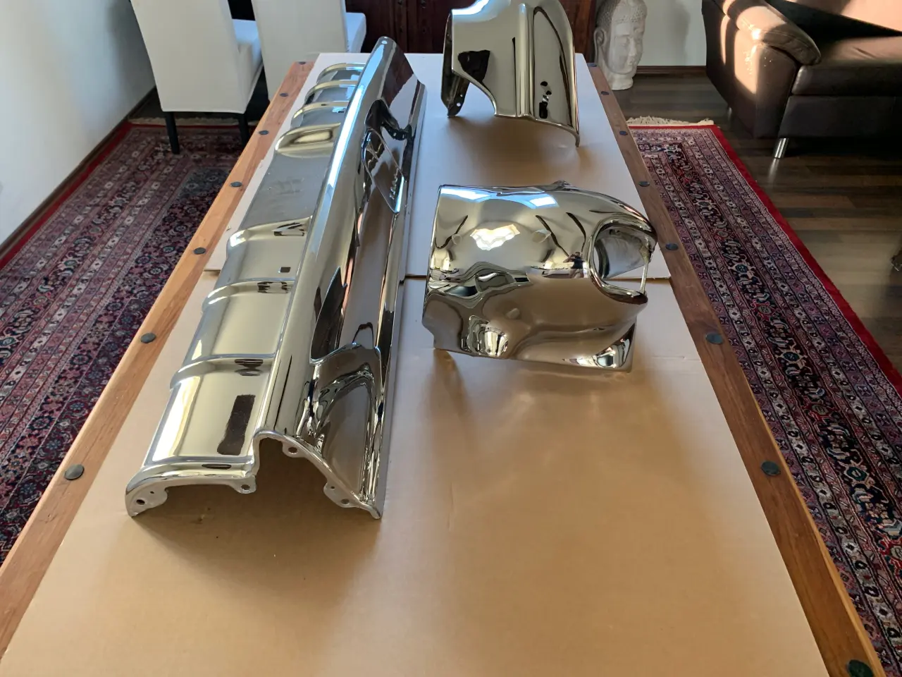 Billede 4 - 1957 Buick Century/Special nyforchromet kofanger