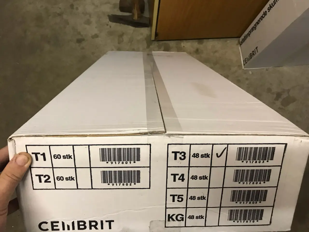 Billede 2 - Cembrit skumklodser t3