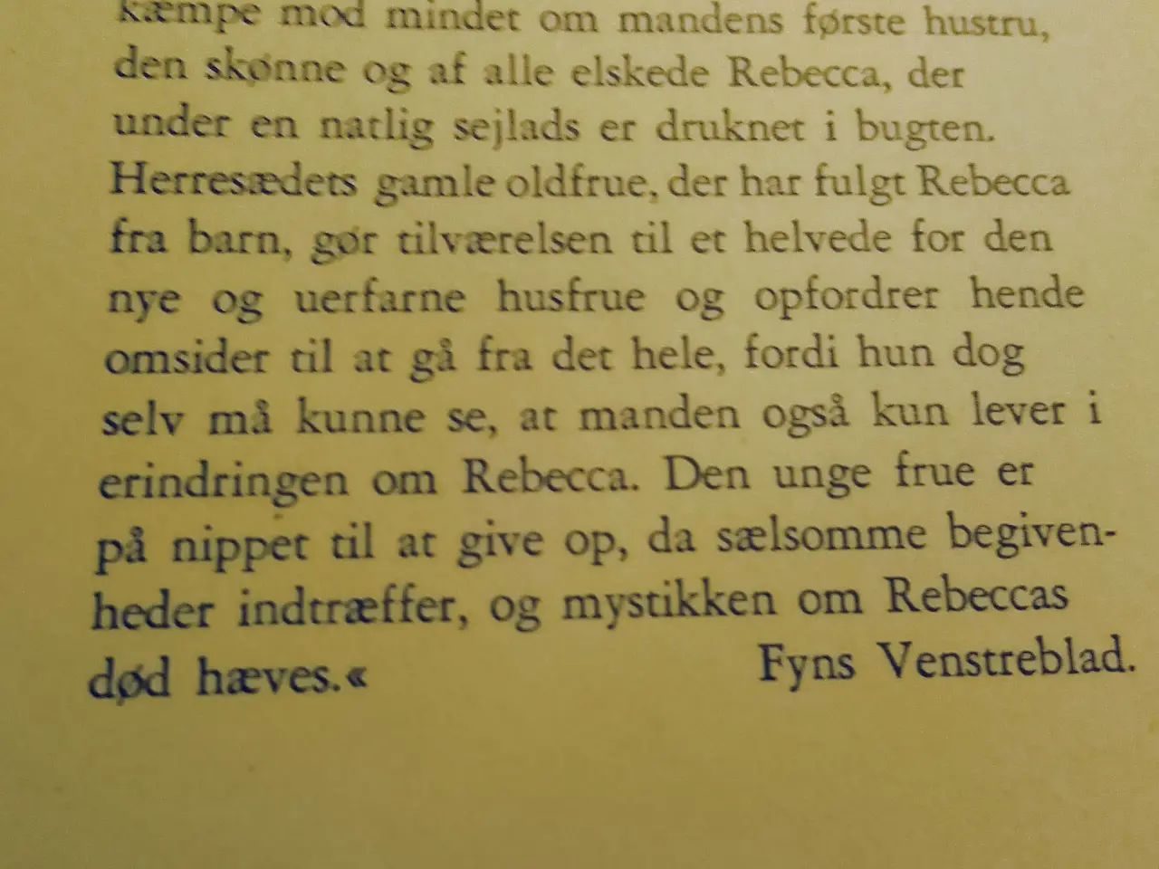 Billede 2 - Daphne du Maurier: Rebecca.