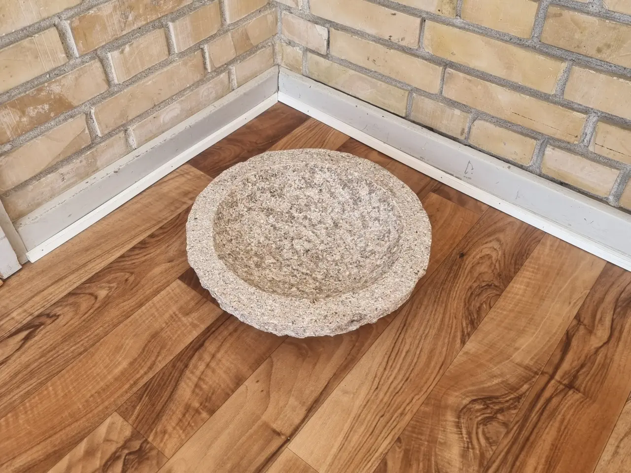 Billede 4 - Fuglebad i granit Rosa 35 cm NYT