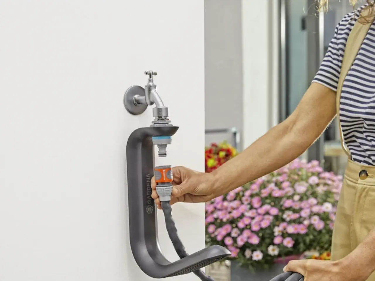 Billede 4 - Gardena haveslangeholder TapFix – ubrugt
