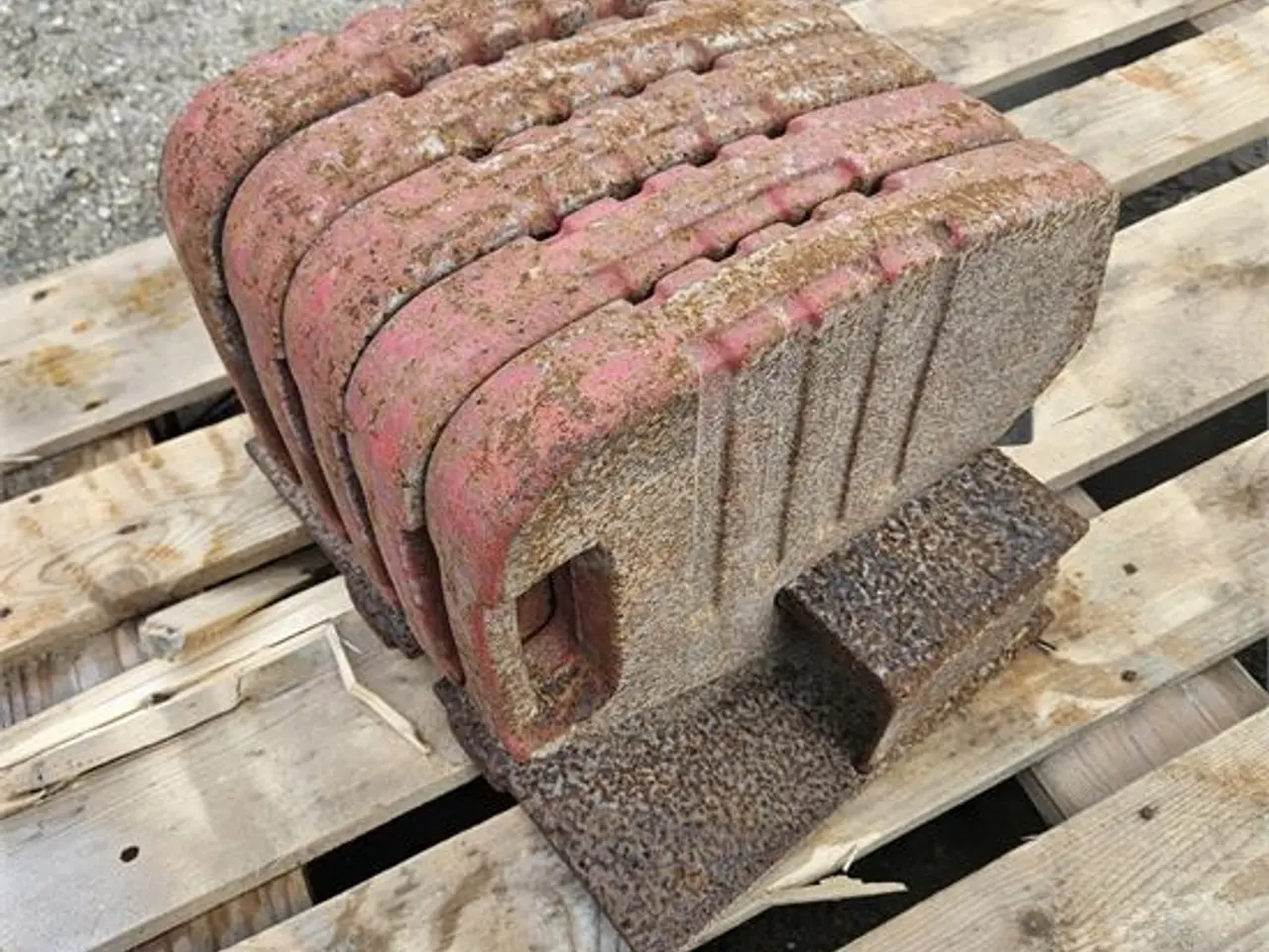 Billede 5 - ABC 5X40 - Frontvægte / front weights 5 x 40 kg.