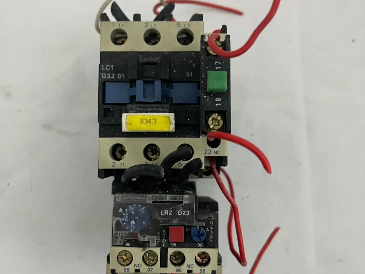 Billede 6 - Telemecanique LC1 D32 01 50A kontaktor + LR2 D2353