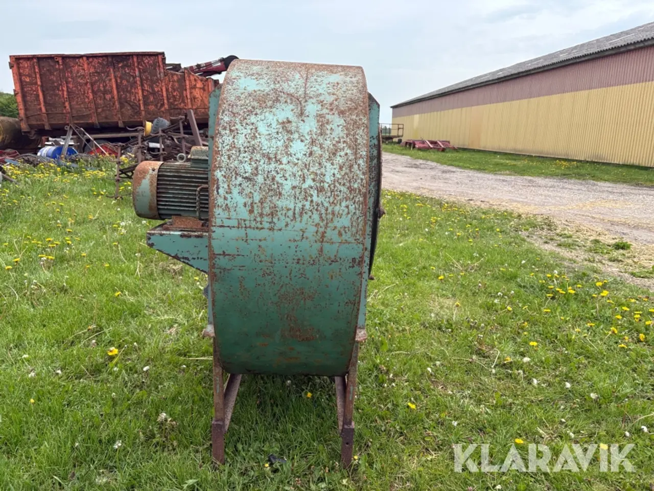 Billede 4 - Blæser til plantørring af korn ??650 72277