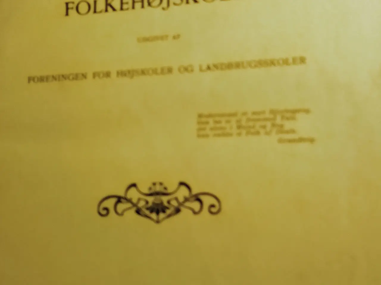Billede 1 - Dansk Læsebog for Folkehøjskolen.