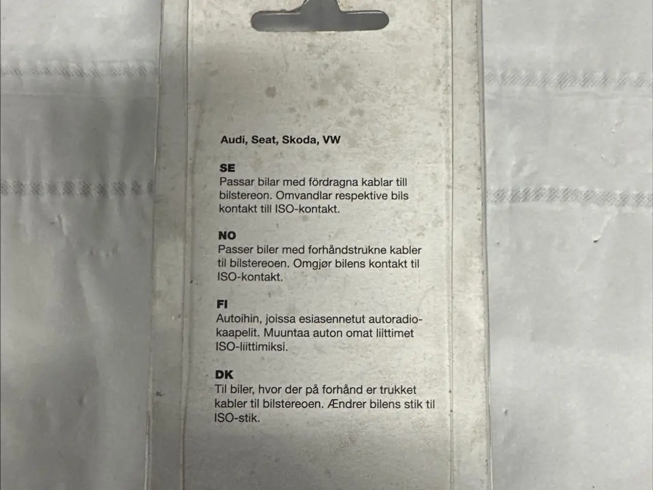 Billede 2 - Adapter kabel med antennefilter