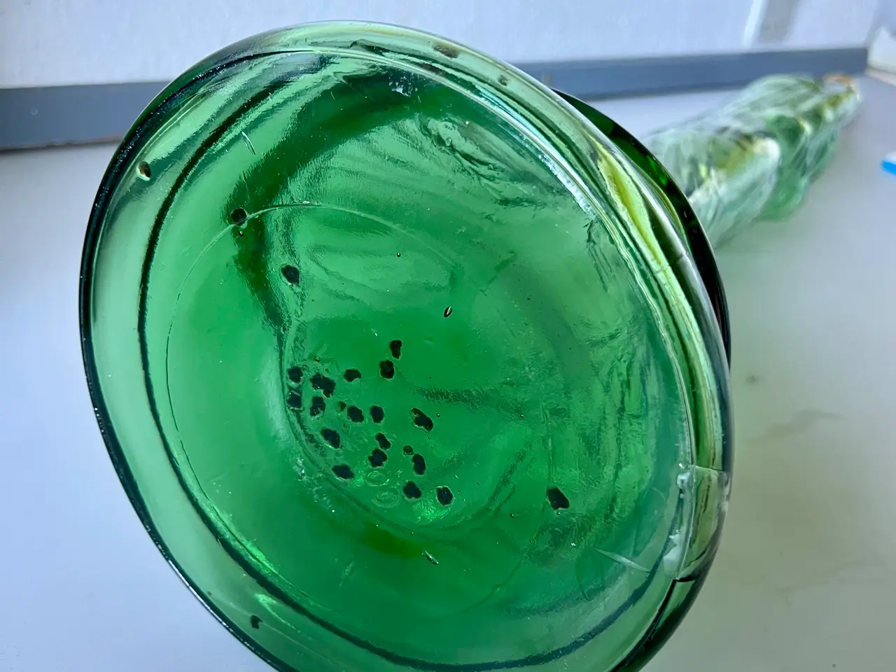 Billede 3 - Vintage glasflaske