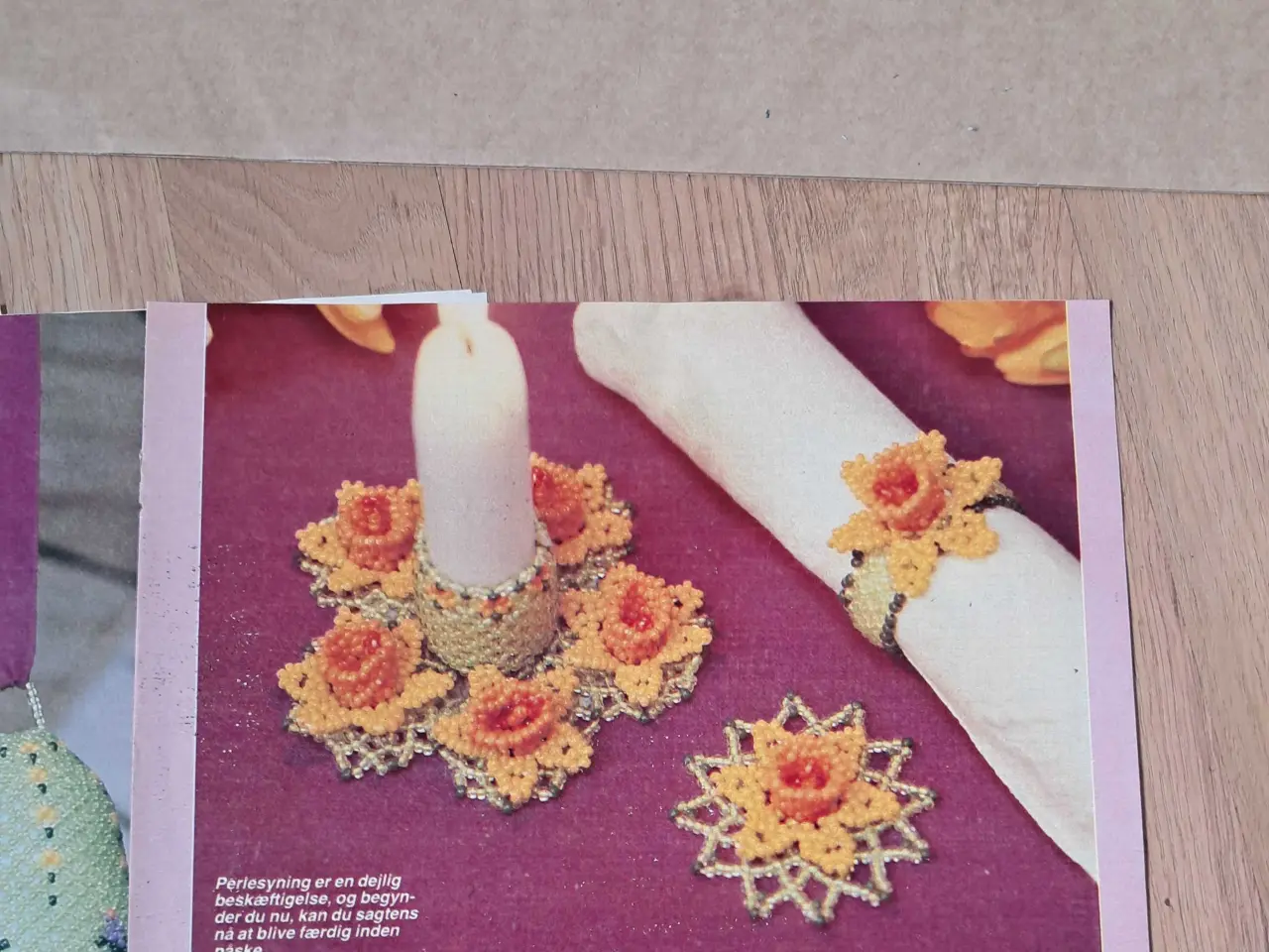 Billede 8 - Opskrifter fra ugeblade til perler 