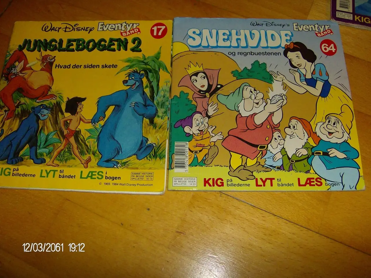 Billede 2 - Disney eventyrbånd bøger