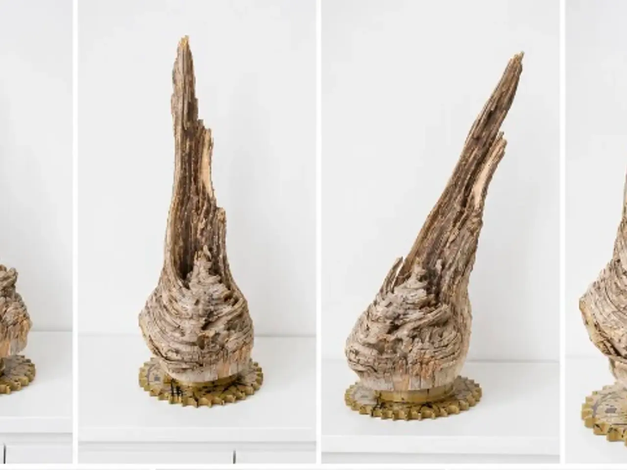 Billede 2 - Unika træ skulptur af Drivtømmer 