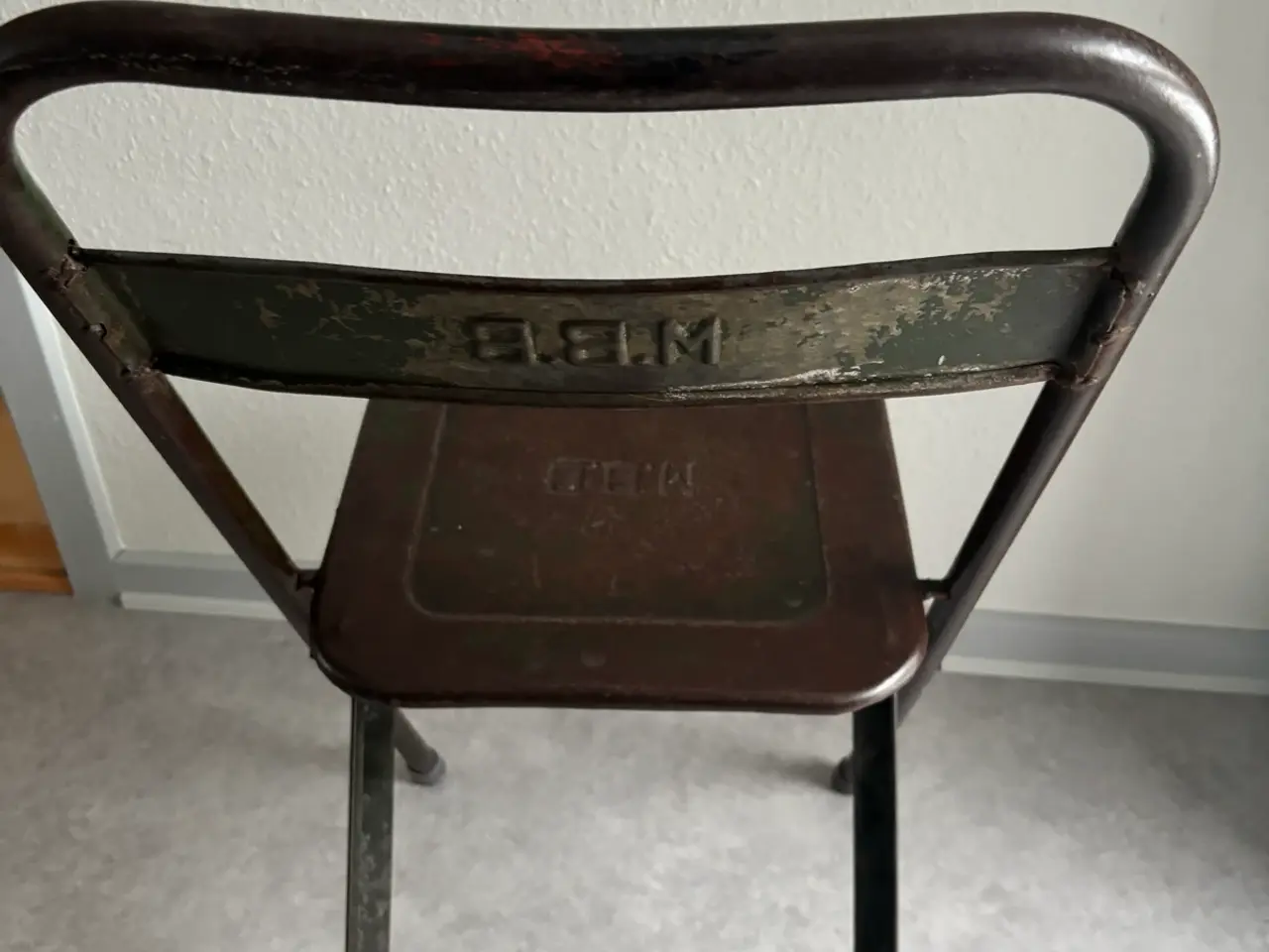 Billede 3 - Spisebordsstol i jern