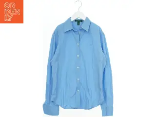 Langærmet blå skjorte fra Ralph Lauren (str. S)