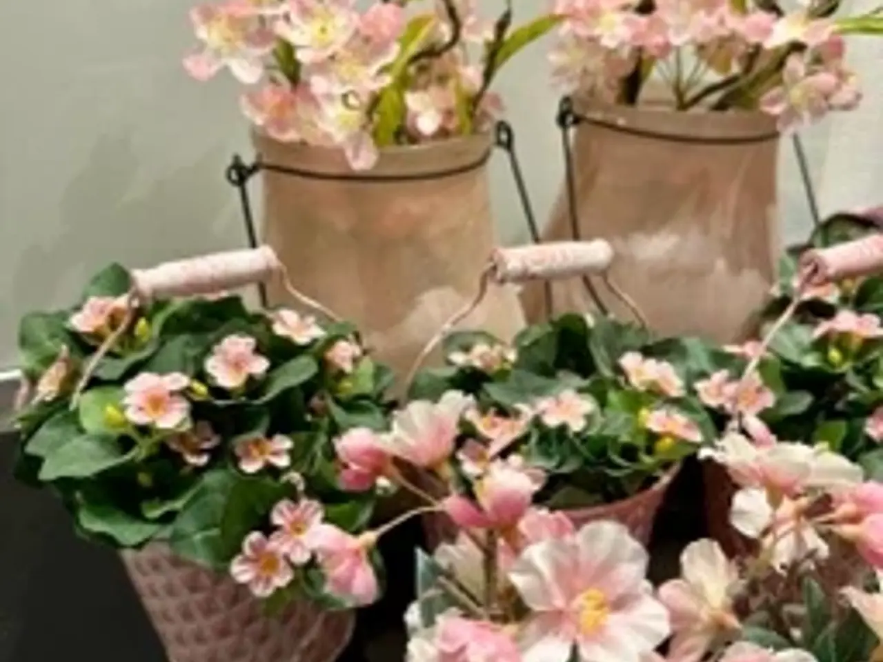 Billede 3 - Nordic House vaser og potter, kunstige blomster