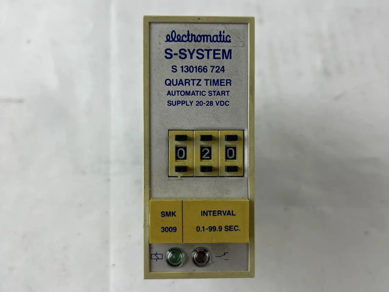 Billede 3 - Electromatic S130166 724 Quartz Timer 20-28VDC SMK