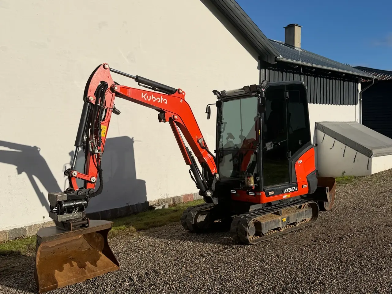 Billede 5 - Kubota kx27-4 med Compact rotortilt