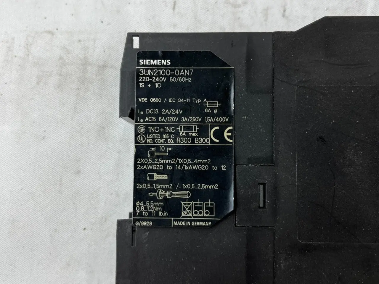 Billede 2 - Siemens 3UN2100-0AN7 Thermistor Motor Protection