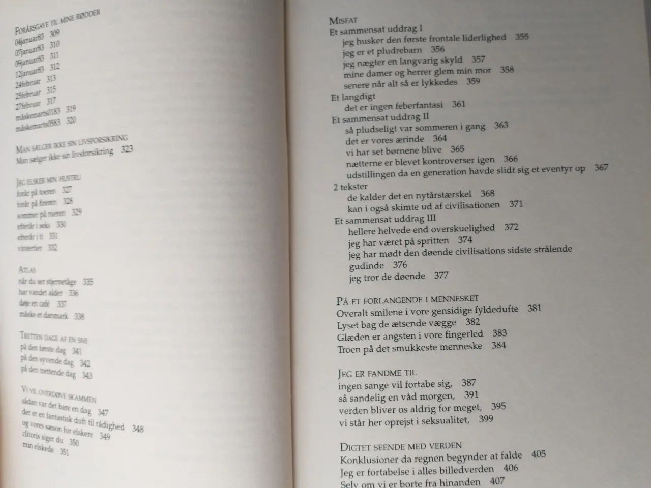 Billede 6 - Usvækkede digte - Udvalgte digte 1976-2000
