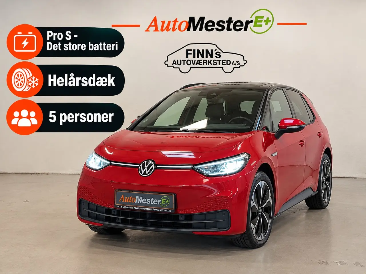 Billede 1 - VW ID.3 EL Pro S 204HK 5d Aut.
