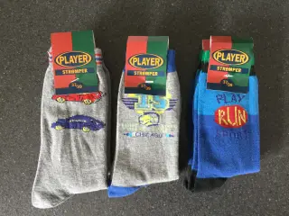 6 par strømper