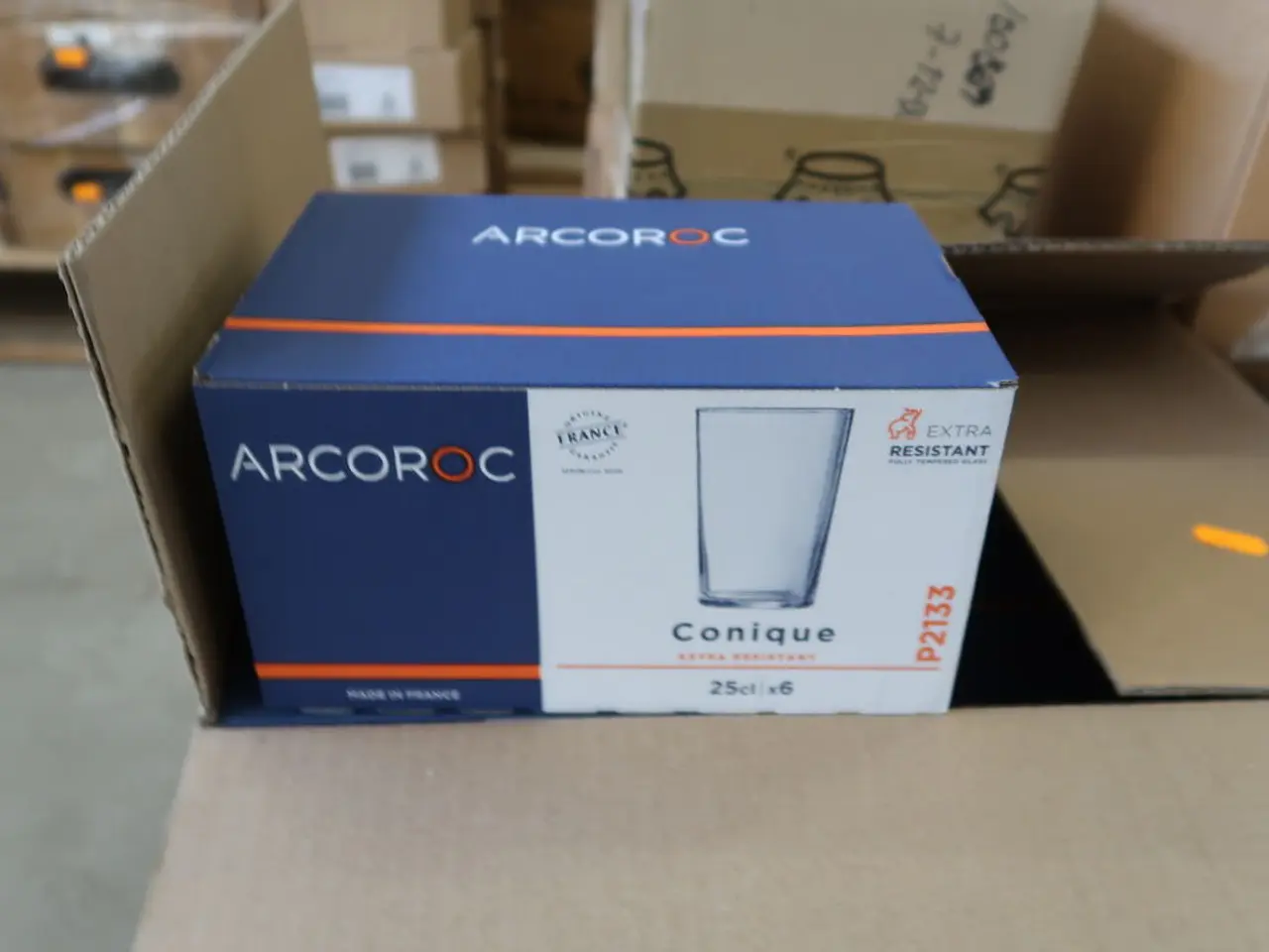 Billede 4 - 36 stk. Glas 25 cl ARCOROC Conique: 100186