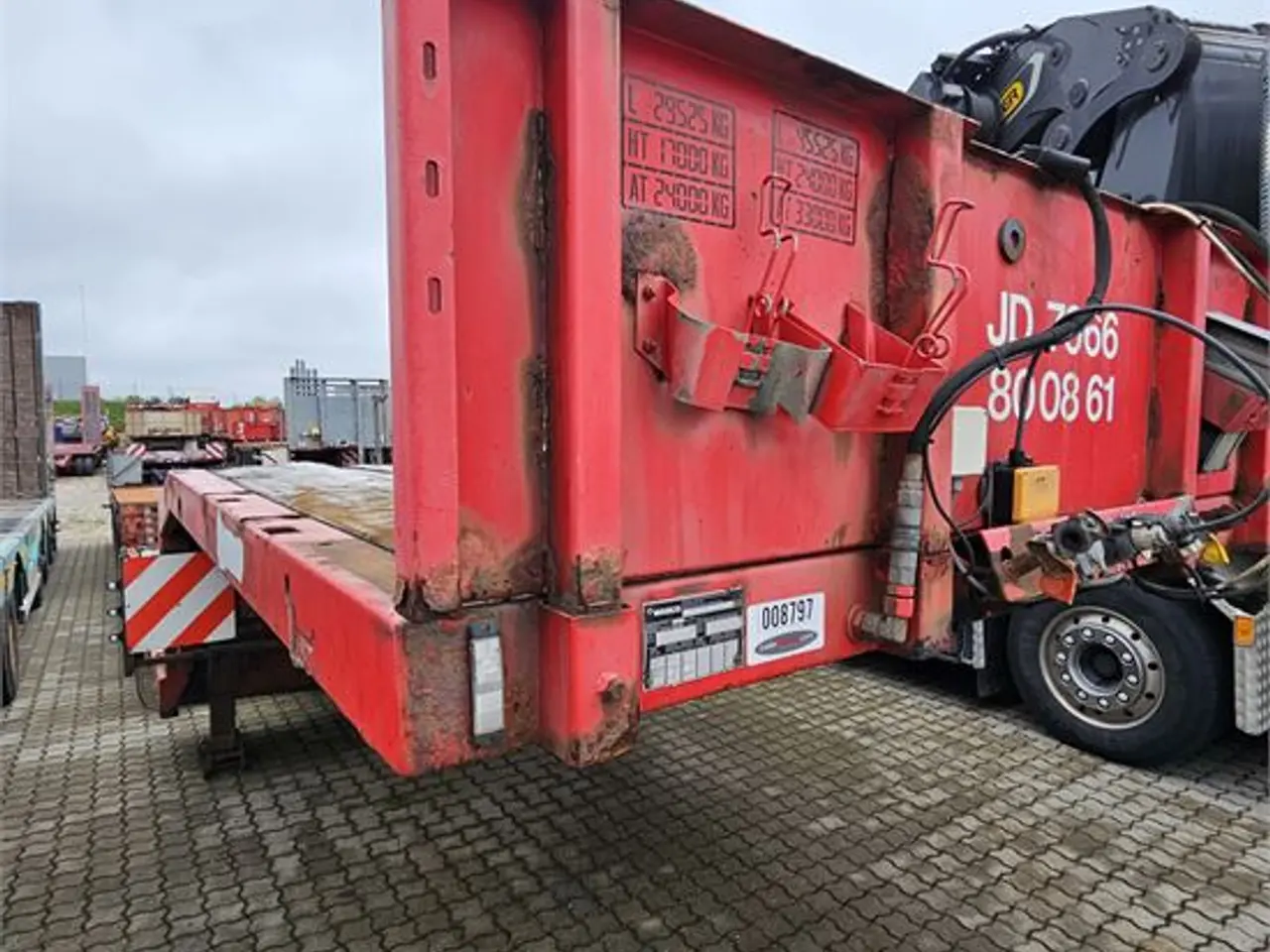 Billede 11 - Doll Low loader - with pull-out extension