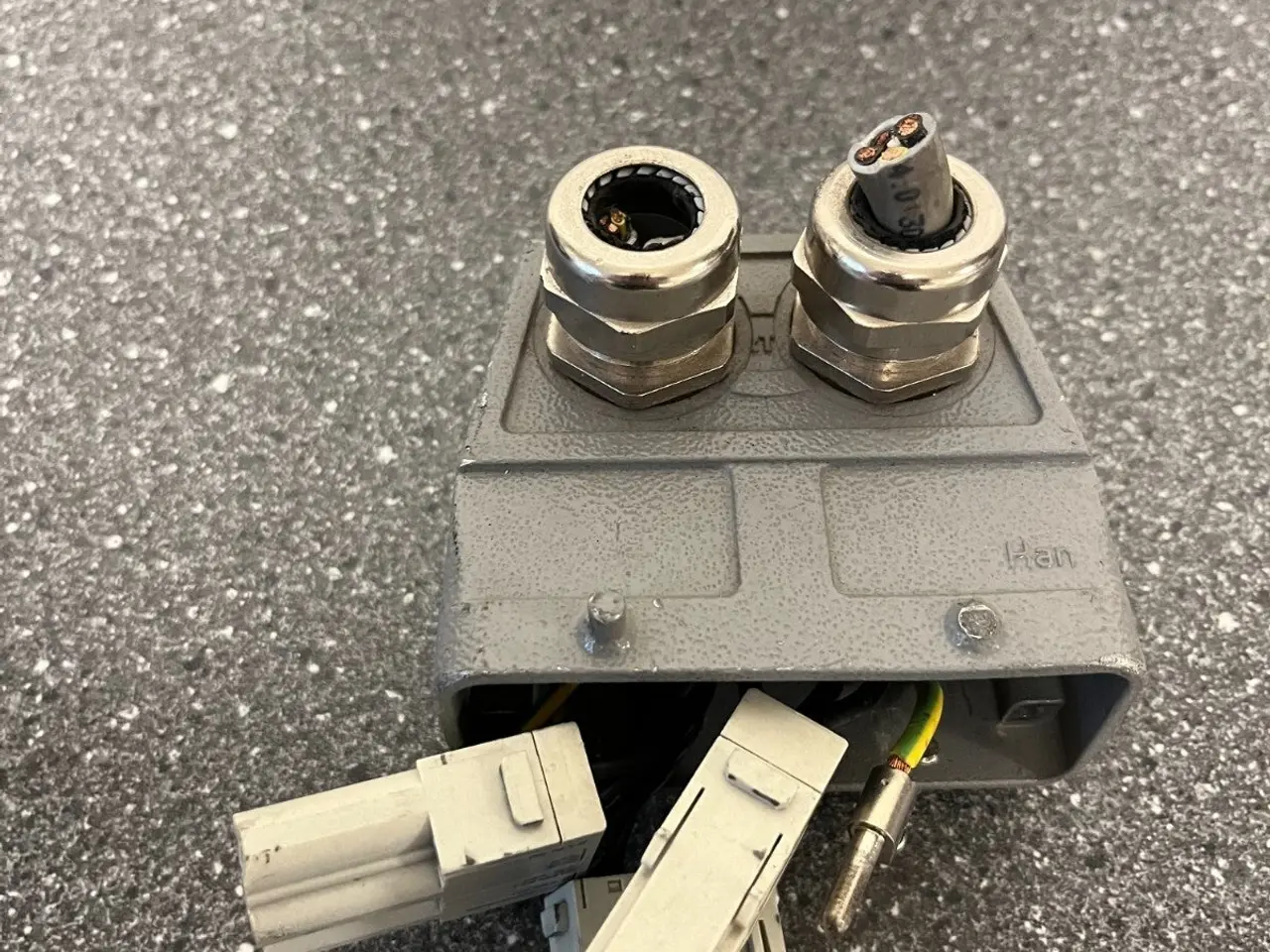 Billede 6 - Harting Han stik med blandet Power & Data Modules