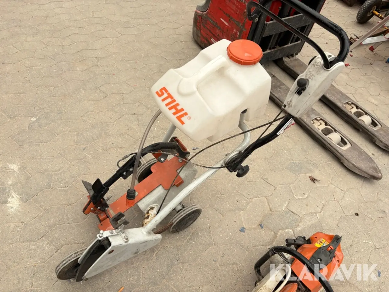 Billede 12 - Kapsav Stihl TS 410 med stativ