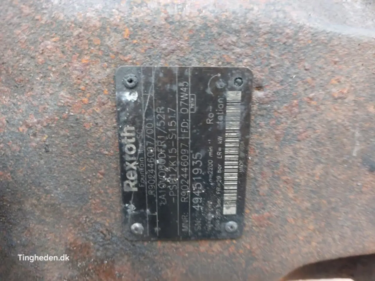 Billede 5 - Case 821E Hydraulikpumpe 91781001