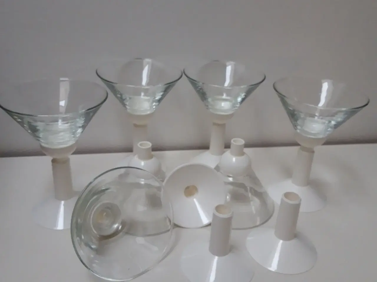 Billede 1 - Glas, cocktail/portionsglas på fod - ældre Bodum