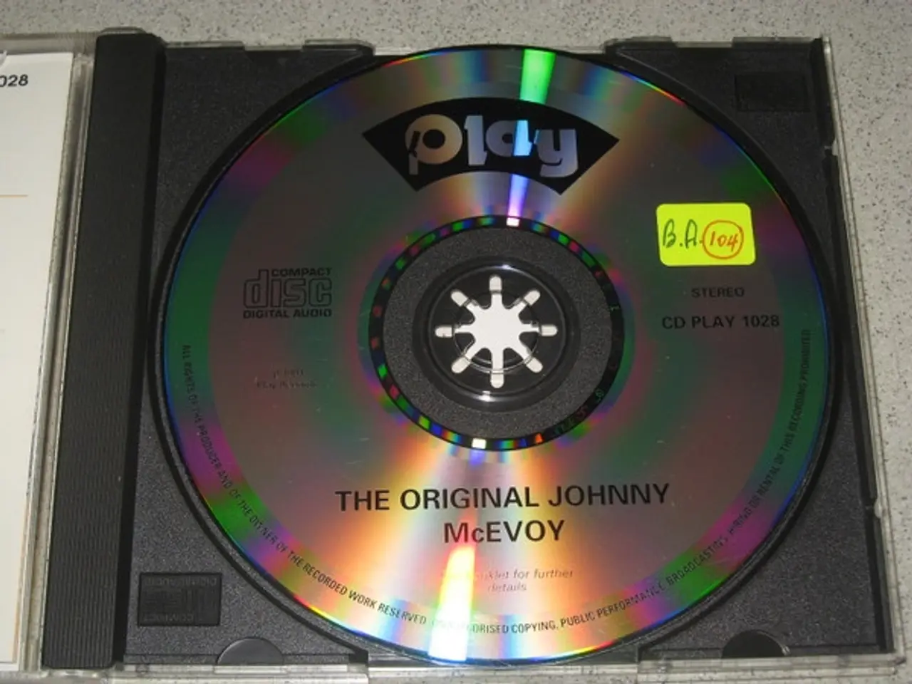 Billede 4 - Johnny McEvoy – The Original – CD