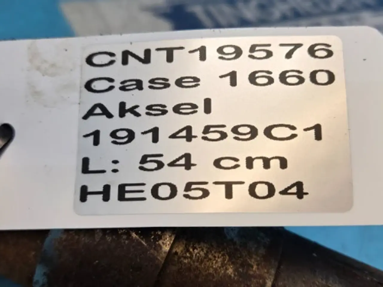 Billede 11 - Case 1660 Aksel 191459C1