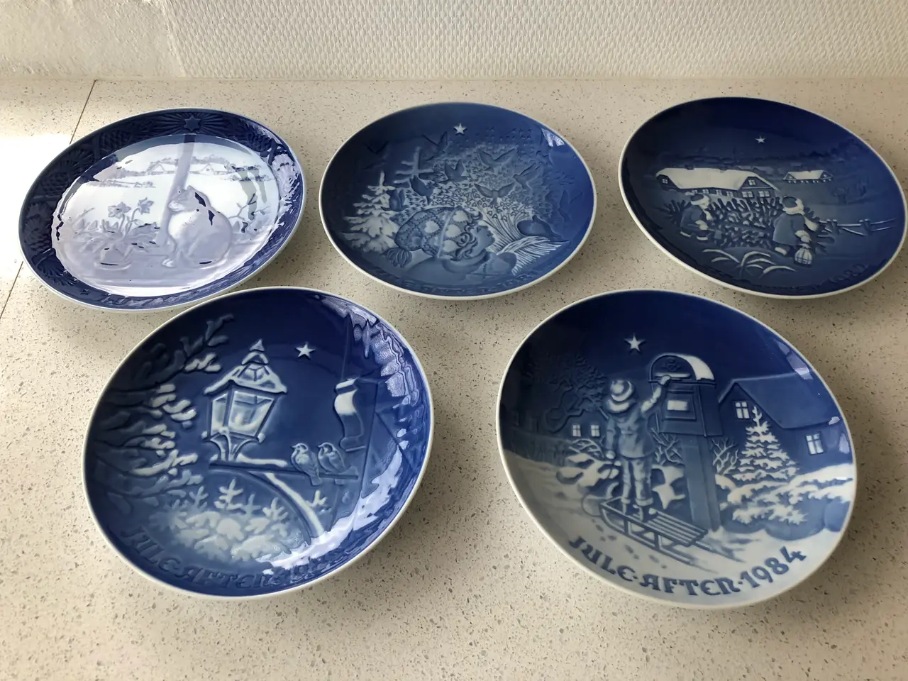Billede 1 - Jule platter Juleaften / Julerosen / Kat. Royal Co