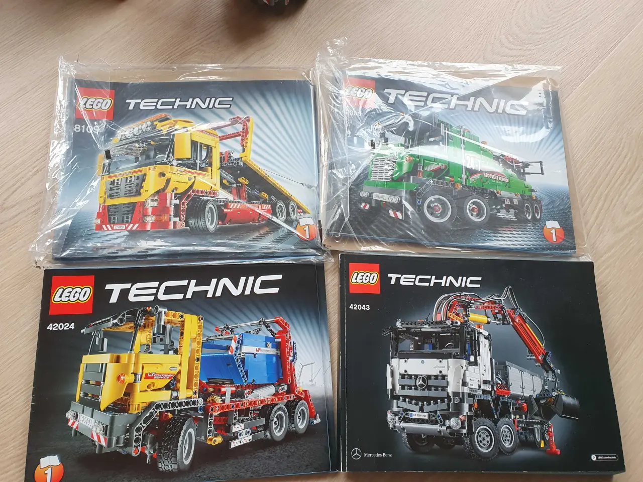 Billede 2 - Technic lego 42024,  Mercedes 42043, 42008, 8109